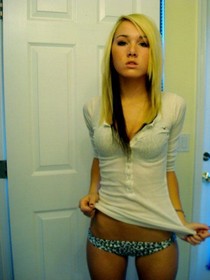 Lovely brunette in a hot